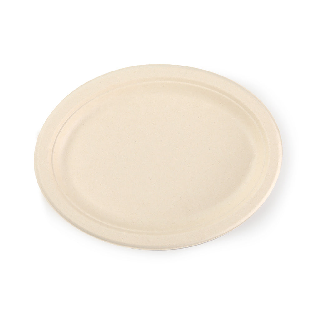 Bamboo Oval Plate