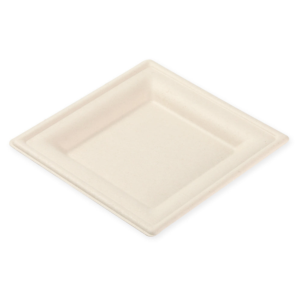 Bamboo Square Plate