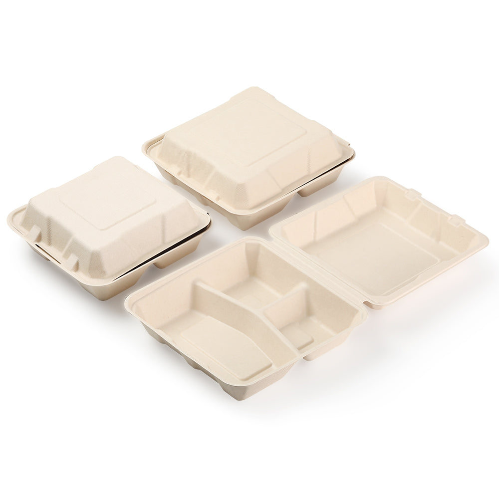 Bamboo Compartment Lunch Box