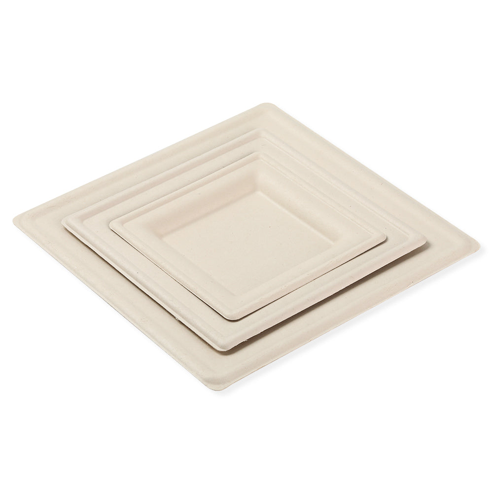 Bamboo Square Plate